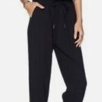 Joie  Size Medium Black Sleeveless Jumpsuit Relaxed Fit Elevated Basic Minimalist Photo 0