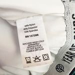 Year Of Ours Dolly Faux Chambray Denim Cropped Athletic Sports Bra Crop Top Blue Photo 2