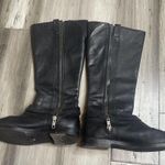 Cole Haan  Leather Riding Boots Black Size 7 B Photo 1