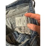 Silver Jeans Co Silver Jean Suki Low Straight Jeans Women Blue Denim Studded Embellished W33 L32 Photo 7