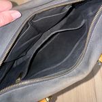 Fossil  Vintage Brown Leather Handbag Tote Bag Purse Photo 8