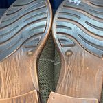 NEW BRIOSO Wo size 8 Olive Green Leather SLIP on Loafers with Embellishments Photo 9