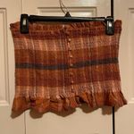 American Eagle size medium burnt orange button tube top. Photo 0