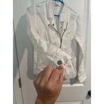 Cynthia Rowley  White Linen Jacket – Size Small Photo 1