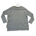 American Eagle green waffleknit oversized seam front top xs Photo 9