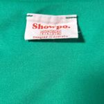 Showpo. x Anthropologie Deep VNeck Criss Cross Straps Ribbed Crop Top in Green Size 4 Photo 1