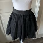 Elegant Black Tulle Skirt Size M Photo 1