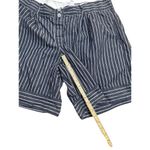 Anthropologie Long Boxer Shorts Blue White Button Fly Sz XL NEW Photo 4