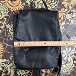 AURIELLE BLACK LEATHER BACKPACK Photo 7