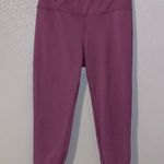Balance Collection purple cutout hems capri athletic leggings yoga athletic Photo 0