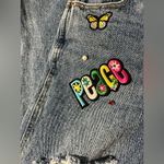 PacSun  BAGGY JEAN for women size 25 CUSTOM patch work Photo 3