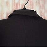 Pinko Black Single Lapel Peacoat Size 4 Photo 8