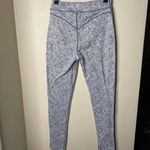 Gymshark  Hi-Rise Leggings Marled Athleisure Heather Gray Light Wash Sz M Photo 2