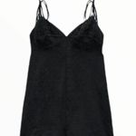 ZARA  gathered ruched black playsuit Photo 3