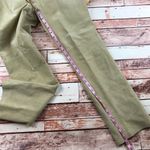 Vintage Y2K leather suede‎ lace up lowrise pants women’s 4 petite Tan Size 4P Photo 1