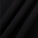 RIHOAS Women's Black Square Neck Mermaid Sweater Maxi Dress S 75 Photo 5