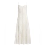 Alice + Olivia SHANTI BUTTON FRONT MAXI DRESS, Size 6, $395 Photo 4