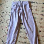 TNA Aritzia COZYAF Fleece Joggers in Purple Size XS Photo 3