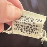 Vintage April Cornell Maxi Dress Small Minimalist Black Whimsygoth Witchy Goth Photo 7