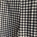 Derek Heart Stretchy gingham flare capri pants Photo 1