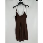 SKIMS  Fits Everybody‎ Slip Dress Short Cocoa Brown Sleeveless Kim Kardashian XL Photo 1
