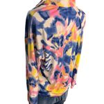 SOFT Bobbie Brooks Sweater Ladies Size Small Multicolor Tie Dye Pullover 1/3 Zip Pink Size L Photo 3