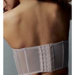 H&M  | Padded Satin Bustier*Pale Pink Photo 4
