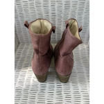 Sundance  Suede Pink Purple Ankle Boots Women’s Size 39 NWOT‎ Photo 2