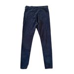 AG Adriano Goldschmied Navy Blue Cotton Velvet Farrah High Rise Skinny Pants Siz Photo 1
