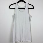 Athleta  Pura Tank Top Seamless Women’s Size Large White Stretch Workout Active Photo 1