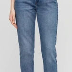 Wilfred  Free Aritzia Nikki Relaxed Fit Medium‎ Wash Blue Jean Size 6 Photo 0