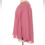 Torrid  Dusty Rose Georgette Hi-Low Pullover Long Sleeve Blouse Plus Size 1X Photo 4