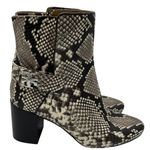 Tory Burch Kira Stamped Snake Print Leather Bootie - 8.5 Photo 1
