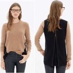 Madewell  knit pullover two toned crewneck sweater women’s size small Photo 1