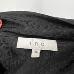 IRO  Fernel Silk Leopard‎ Print Wrap Blouse 36 (US S) Photo 3