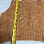 Free People Orange Cable Knit Tank Small Women Photo 7