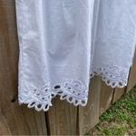 Alex Marie White Eyelet Lace Coquette Cotton Dress Photo 4