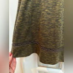 Anthropologie | Saturday Sunday Moss Green Crochet Back Swing Dress Size XS Photo 10