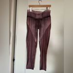 Niyama Sol Textured Brown Leggings Purple Size XL Photo 2