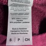 Gildan Southwest Christmas Cactus Lights Sweatshirt Burgundy Holiday Pullover Small Photo 4