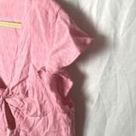 Gianni Bini GB: Pink Faux Tie-Front Dress- L Photo 2