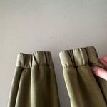 Lululemon softstreme relaxed high rise pants | olive green | size 4 Photo 1
