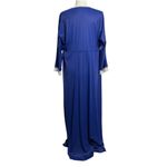 Vanity Fair Vintage 70s Peignoir Nightgown & Robe Set Blue White Lace Feminine Photo 3