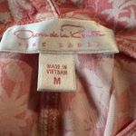 Oscar de la Renta  Night Gown Medium Maxi Pink Label Photo 2