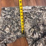Etienne Marcel Camo Snake Print Printer Skinny Jean Womens Size 26 Style EM7026 Brown Photo 9
