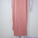 Eloquii NEW Dusty Rose Satin Slip Dress with side slit, women's size 14 Photo 9