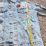 Denim Jacket for Football Mom with Football Photo 13