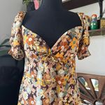 RVCA Fall Floral Ortwein Midi Dress Photo 5