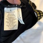 Gibson Latimer  Black One Piece Swimsuit Gold Trim V Neck Size‎ L Photo 2