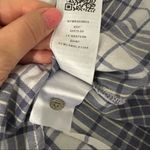 True Religion  Western women’s plaid button down cotton fitted shirt size S Photo 12
